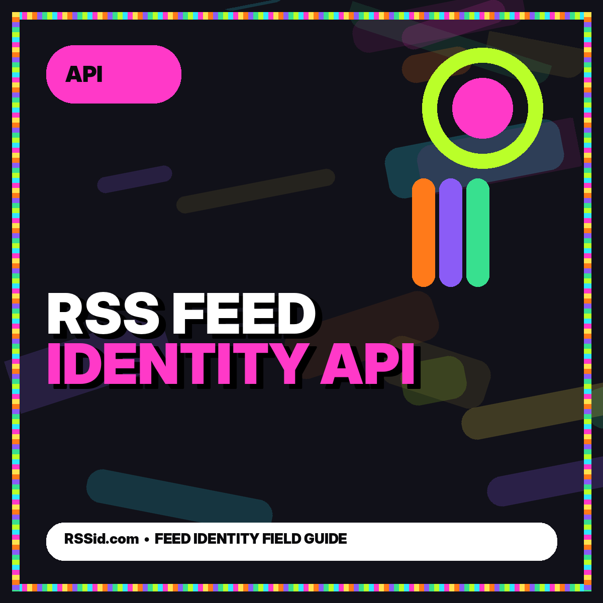 RSS Feed Identity API typography card